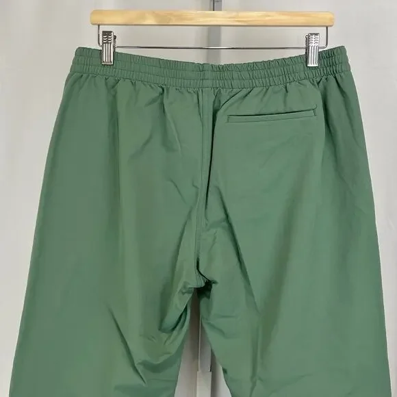 OUTDOOR VOICES RecTrek Ankle Crop Pants Zip Pocket Stretch Nylon Green XL - Picture 6 of 9